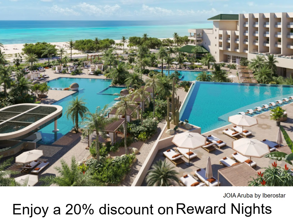 IHG Iberostar 20% discount on award stays