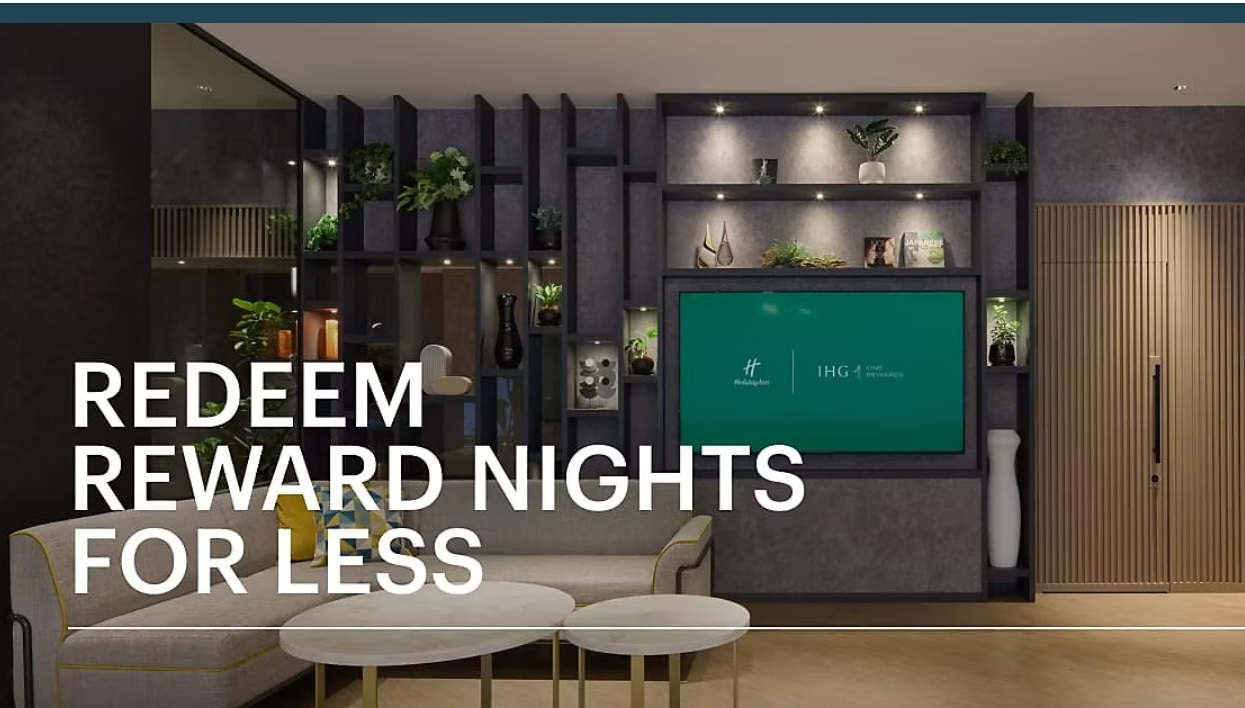 IHG giving 15% discount on award nights at new properties