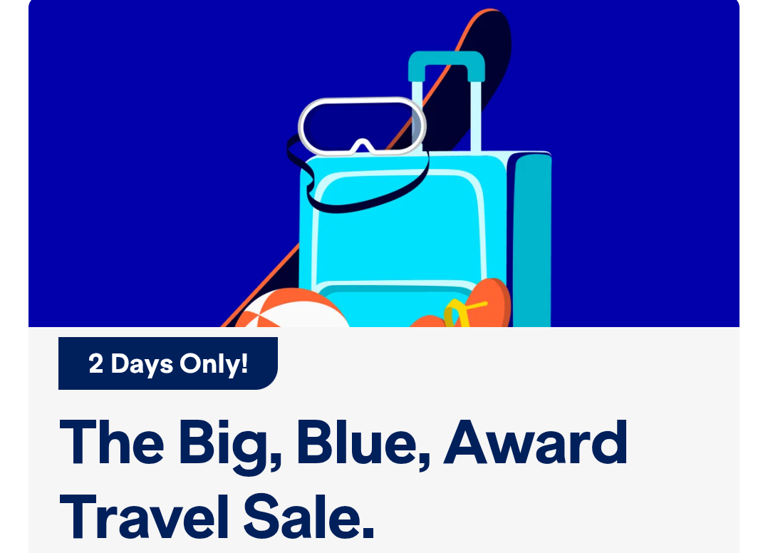 JetBlue award sale