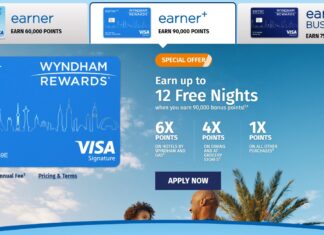 Wyndham Rewards credit card increased welcome offers
