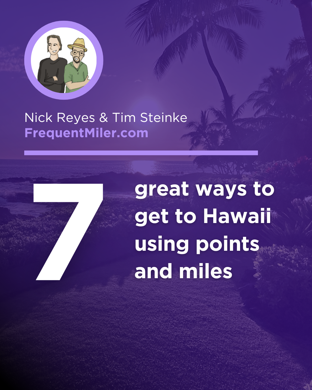 Best ways to get to Hawaii using points and miles Best ways to get to Hawaii using points and miles Instagram