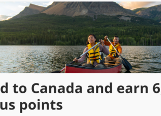 Air Canada Aeroplan 3.000 6,000 bonus points promotion