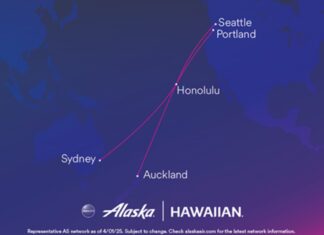 Alaska Airlines Hawaiian Airlines Australia New Zealand MVP status