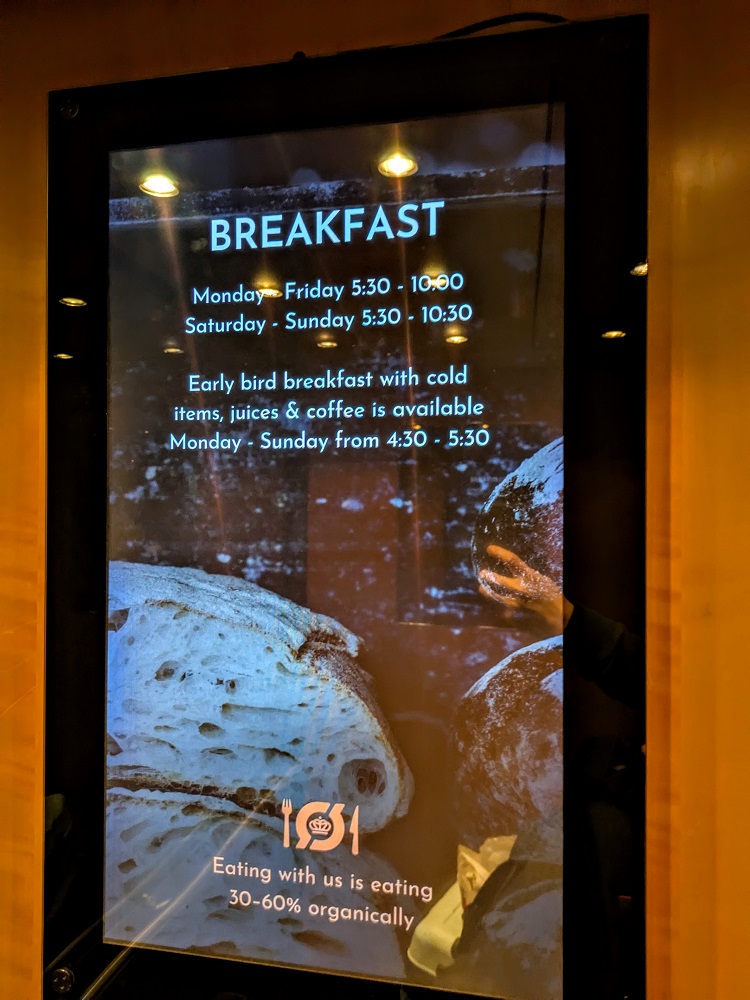 Clarion Hotel Copenhagen Airport - Breakfast timings