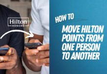 How to move Hilton points from one person to another