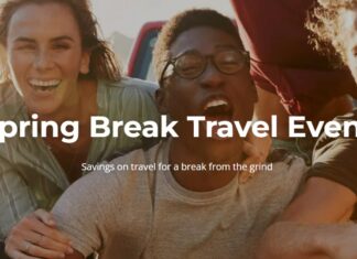 TopCashback spring break travel event