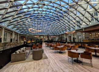 Villa Copenhagen courtyard