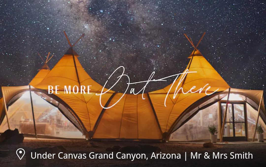 American Airlines World of Hyatt Under Canvas promotion