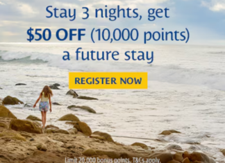 Best Western promo stay 3 nights earn 10,000 bonus points