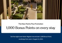 Hilton Honors 1,000 bonus points promo