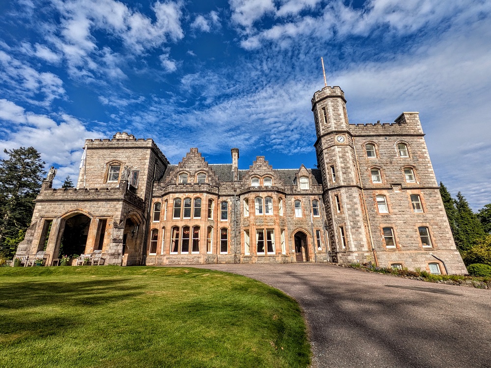 Inverlochy Castle Hotel in Fort William, Scotland (Part of Small Luxury Hotels of the World (SLH) and bookable with Hilton points & free night certificates)