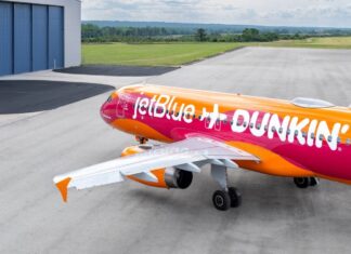 JetBlue Dunkin Airplane Partnership