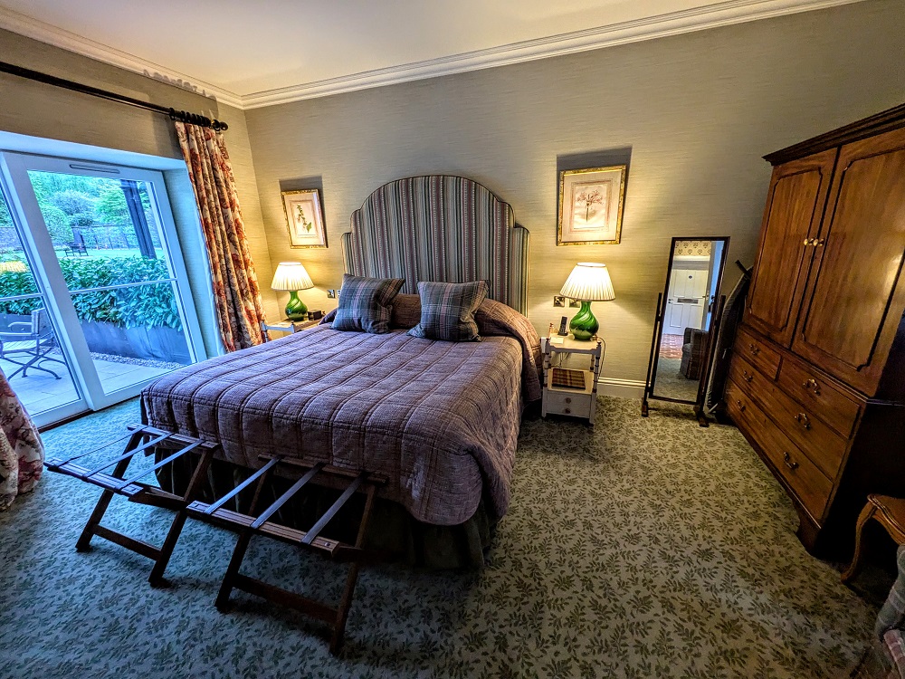 Our Small Walled Garden Room at Inverlochy Castle Hotel