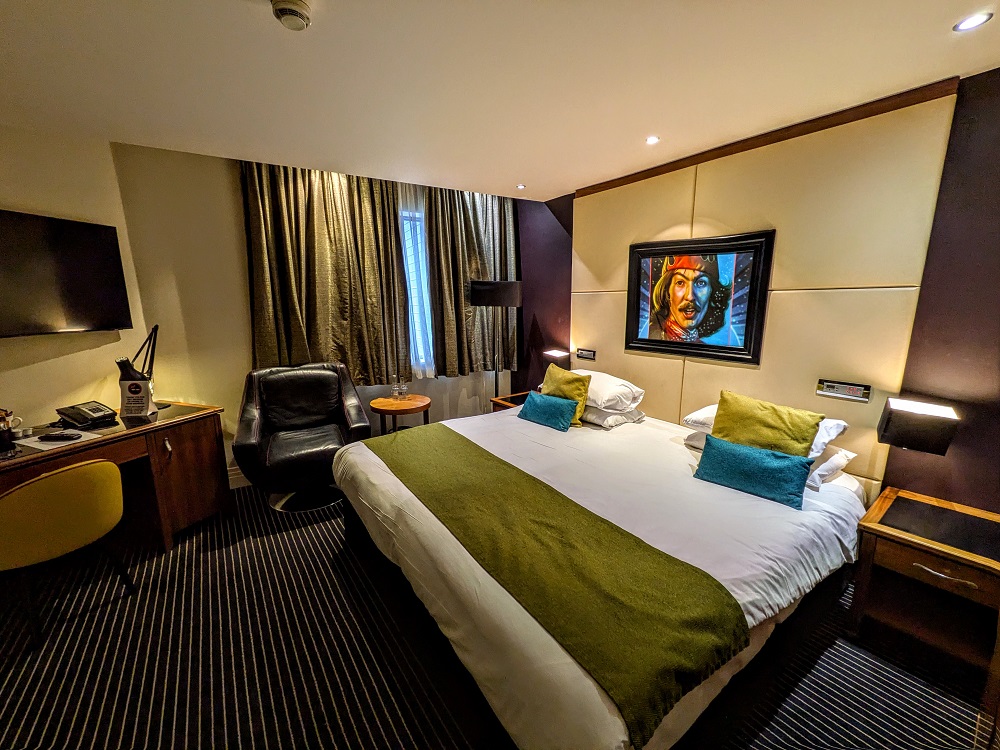 Our room at The Hard Days Night Hotel in Liverpool