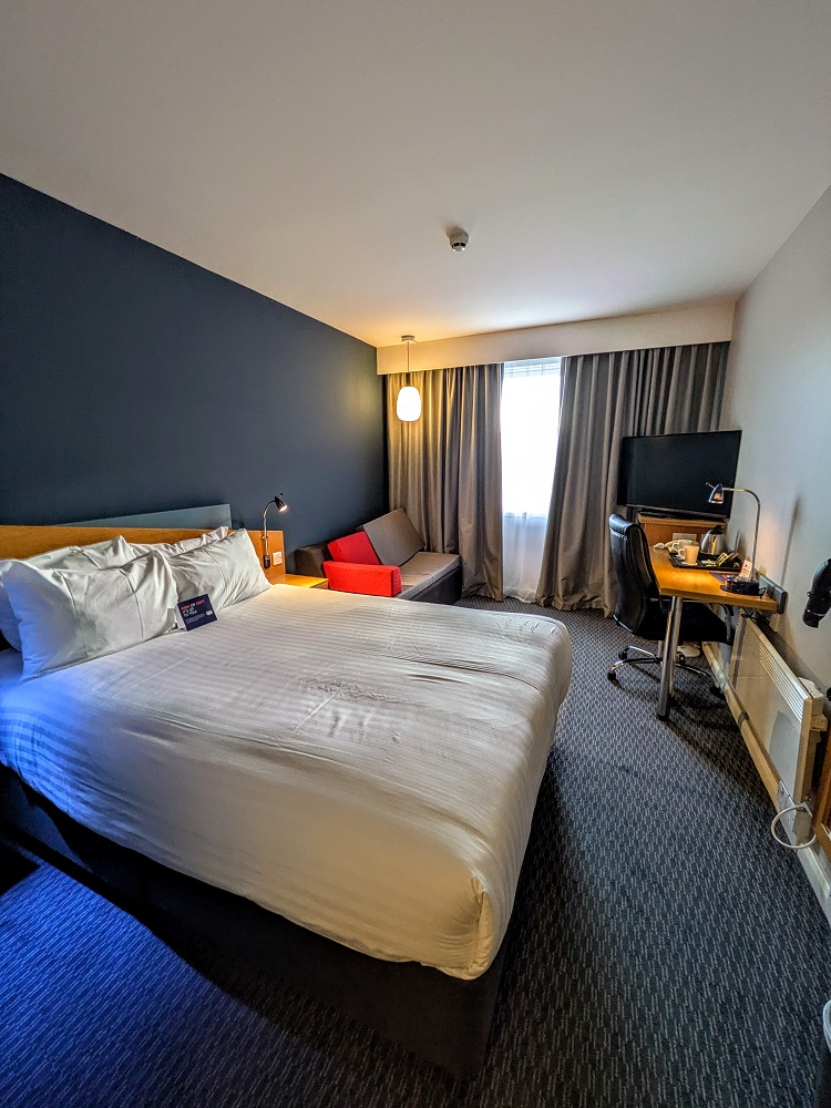 Our room at the Holiday Inn Express Aberdeen City Centre