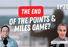 The end of the points & miles game
