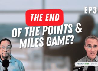 The end of the points & miles game