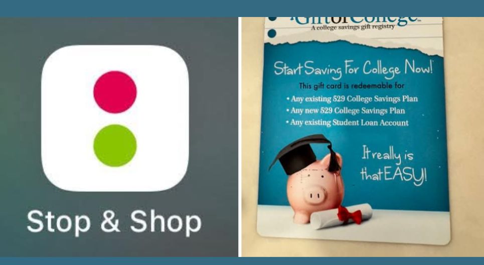 Gift of College Cards now sold at Stop & Shop (Hannaford too)