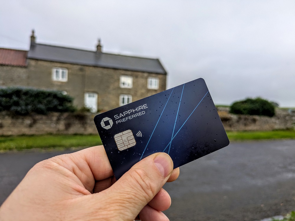 Chase Sapphire Preferred card