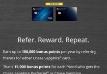 Chase Sapphire referrals