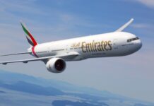 Emirates airplane