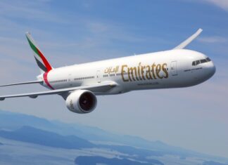 Emirates airplane
