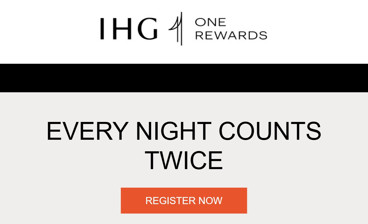 IHG One Rewards promo - Up to 10 bonus elite night credits