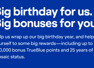 JetBlue 25 for 25 promo