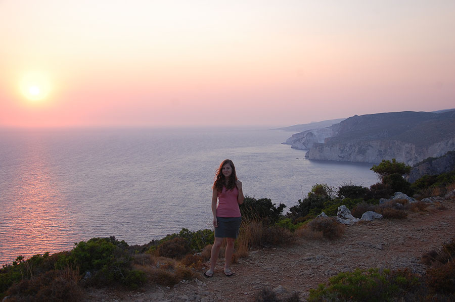 Keri sunset Zakynthos