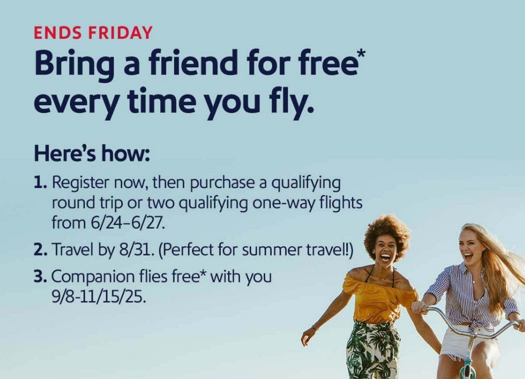 Southwest Companion Pass promotion