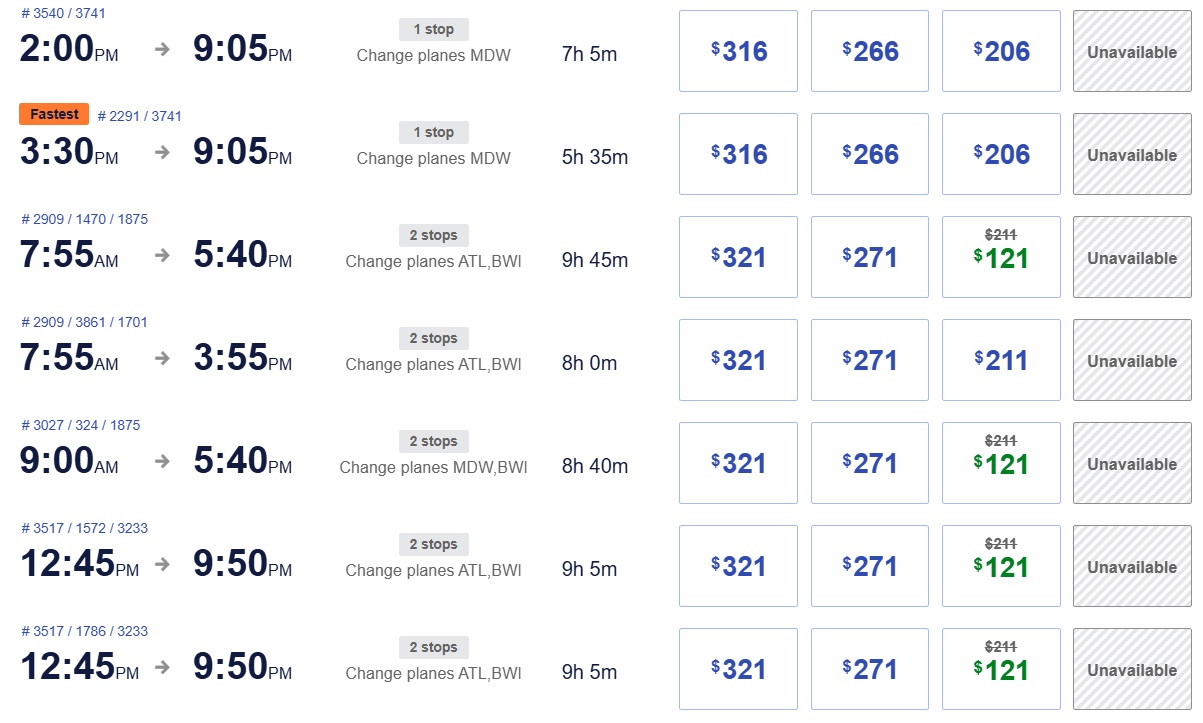 Southwest promo code WOWZERS LGA-ORF