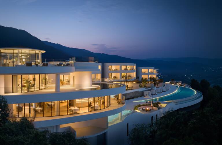 The Moon Mansion in China, a Small Luxury Hotels of the World (SLH) property (image courtesy of Hilton)