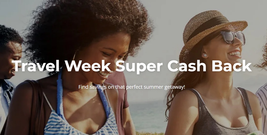 TopCashback Travel Week Super Cash Back