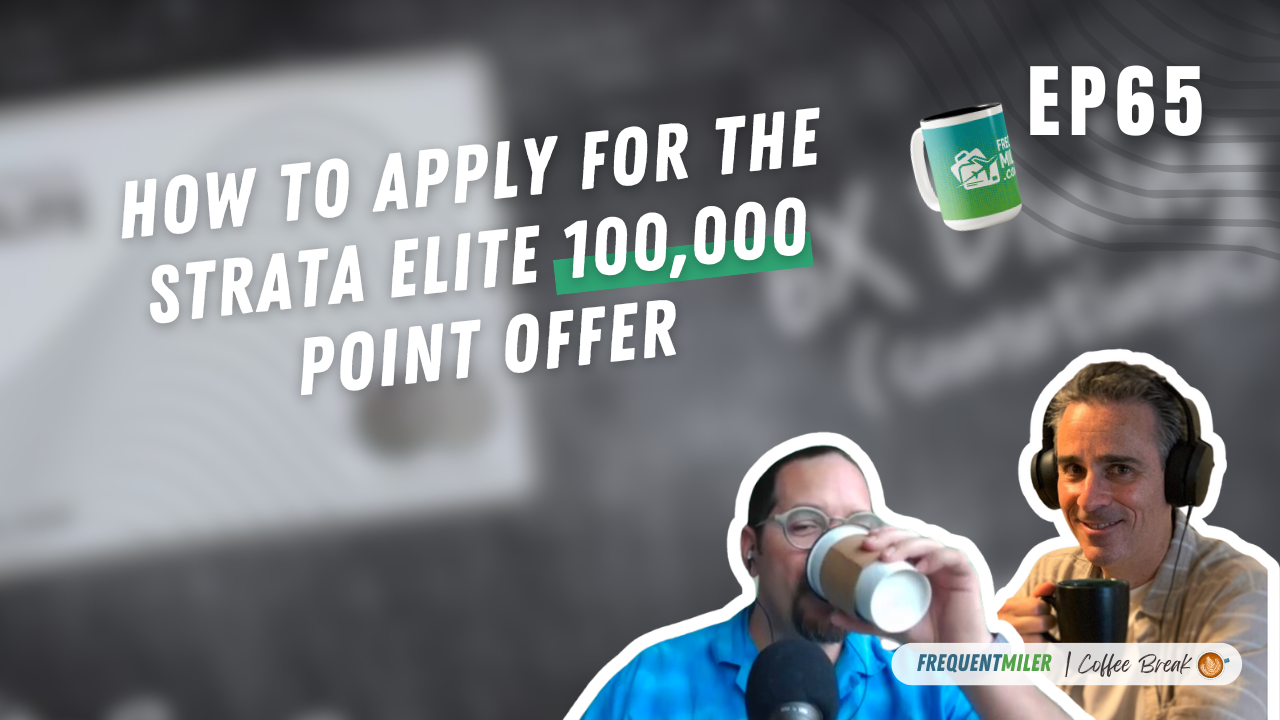 How to apply for the Strata Elite 100,000 point offer