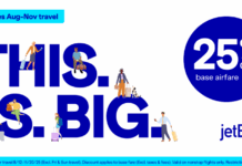 JetBlue 25% discount sale promo code SAVE25
