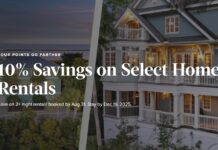Marriott Homes & Villas 10% discount promotion