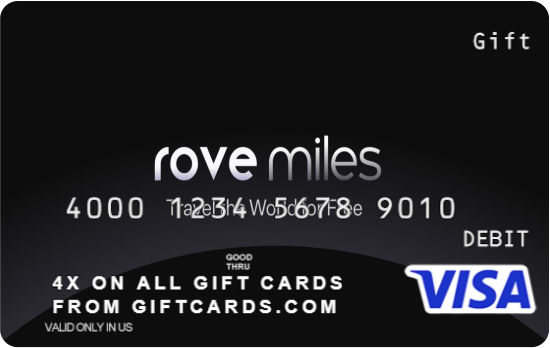 Rove Miles giftcardsdotcom 4x