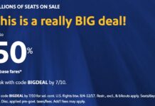 Southwest promo code BIGDEAL