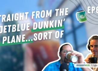 Straight from the JetBlue Dunkin’ plane...sort of