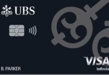 UBS Visa Infinite card