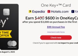 Wells Fargo One Key+ $600 welcome offer