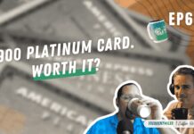 $900 Platinum card. Worth it
