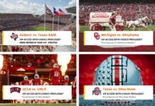 Choice Privileges college gameday packages