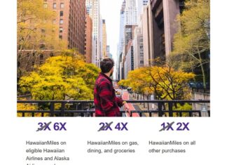 Hawaiian Airlines double miles