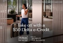 Hilton Honors Delta SkyMiles For Business