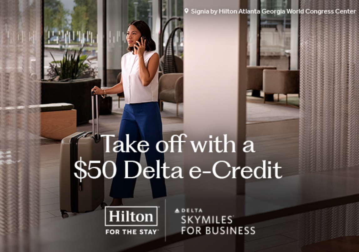 Hilton Honors Delta SkyMiles For Business