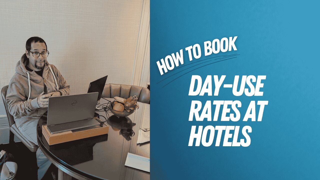 How to book day-use rates at hotels