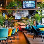 Restaurant dining eating out