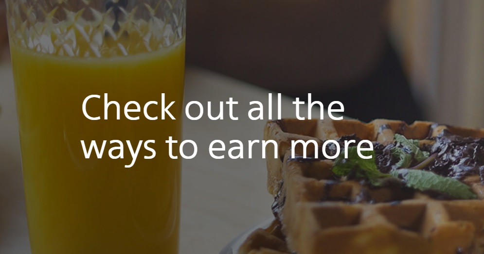 Rewards Network dining program additional earning opportunities