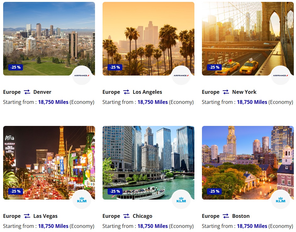 Air France KLM Flying Blue Promo Rewards September 2025